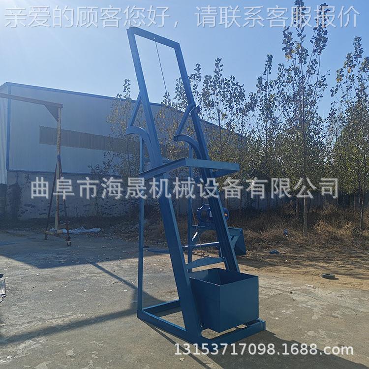 谷杂粮提料机CGQ标 加固槽钢翻斗上料机式 非钢丝绳五单斗提升机