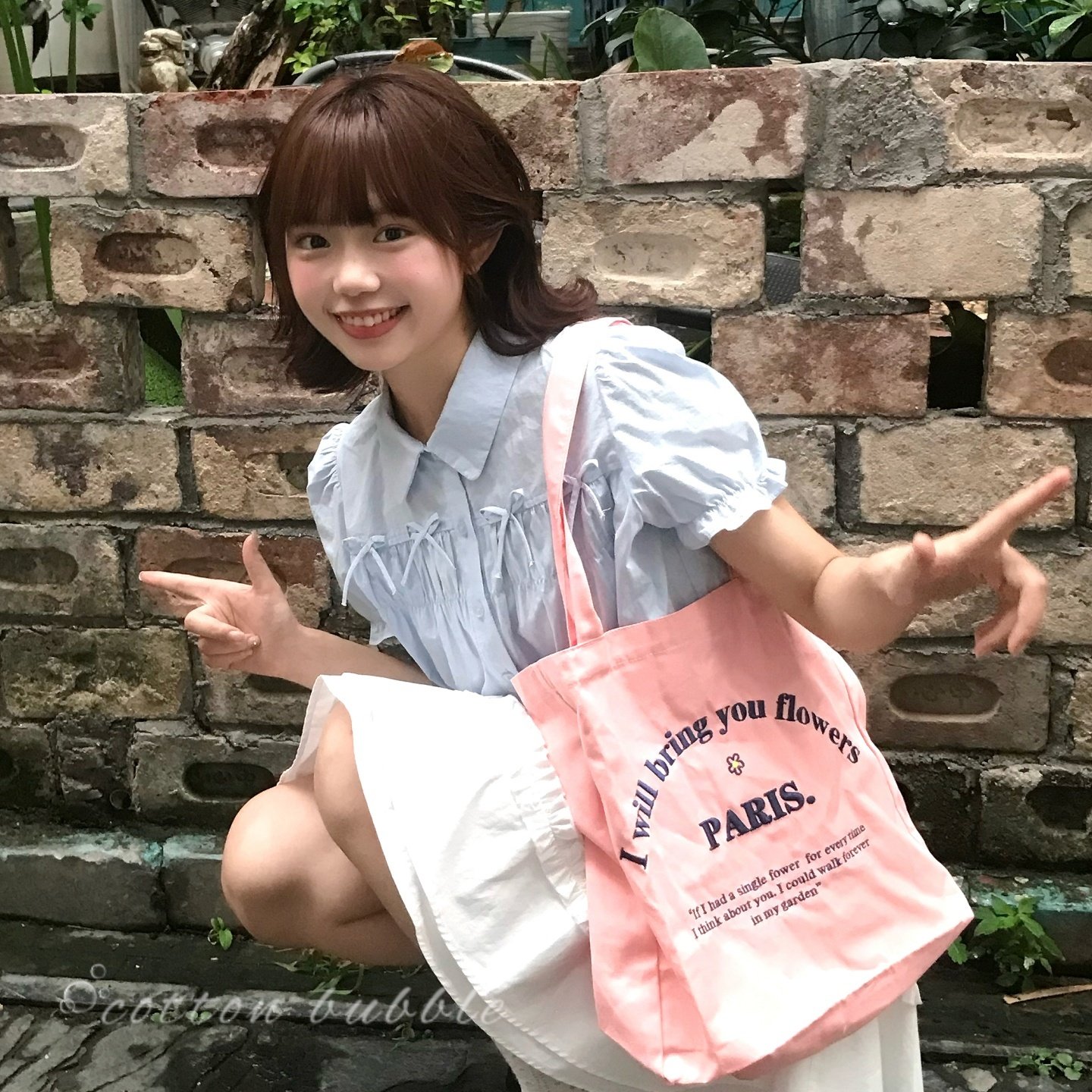 温柔小清新粉色字母刺绣帆布包女大容量布袋百搭手提袋学生单肩包,箱包皮具/热销女包/男包,时尚帆布包,淘宝优惠券,粉丝福利购,淘宝优惠卷