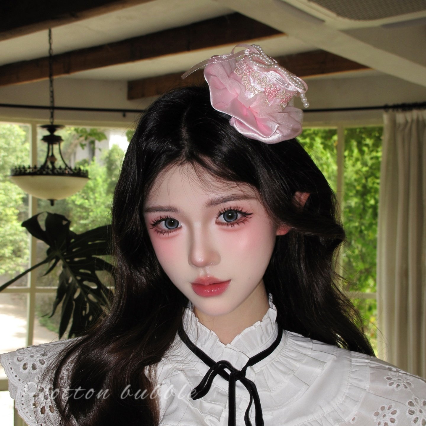 公主风甜美粉色蝴蝶结小礼帽发夹生日头饰女蛋糕拍照道具帽子发饰,饰品/流行首饰/时尚饰品新,发饰,淘宝优惠券,粉丝福利购,淘宝优惠卷