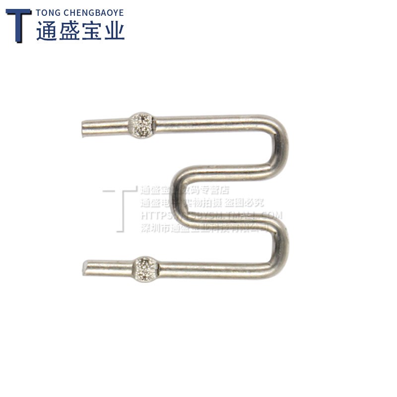 康铜丝采样电阻20mR 20毫欧 0.02R 直径1.2mm  脚距10mm (10只)