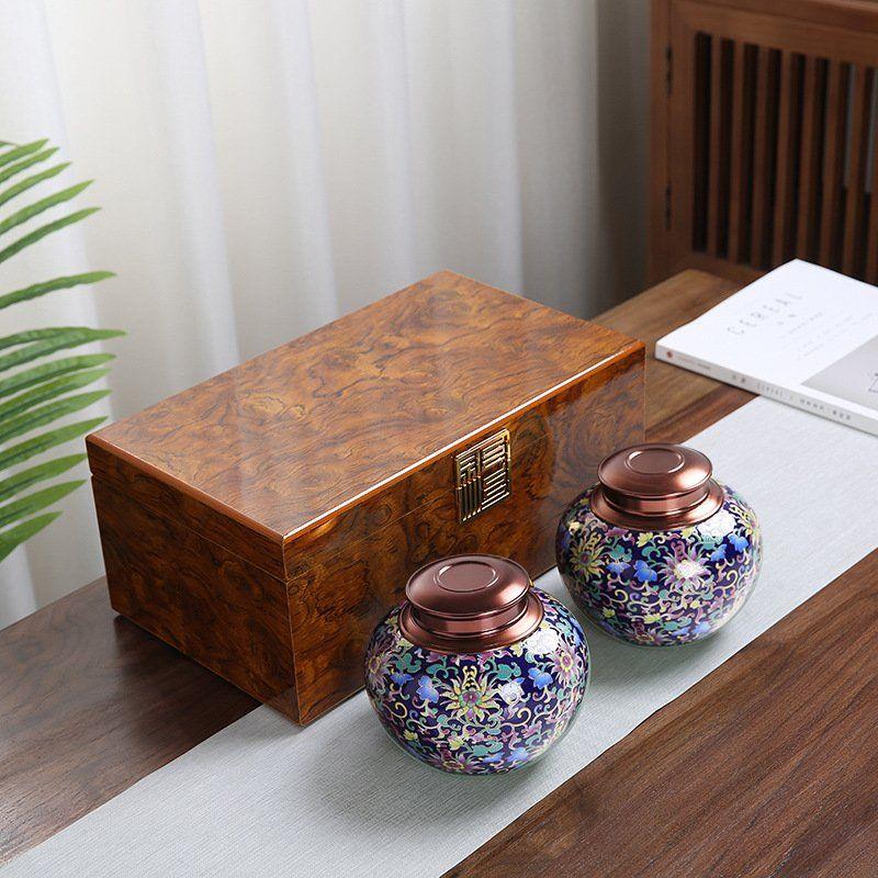 高档木盒茶叶包装礼盒空