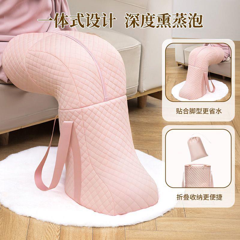 过膝可折叠泡脚桶保温家