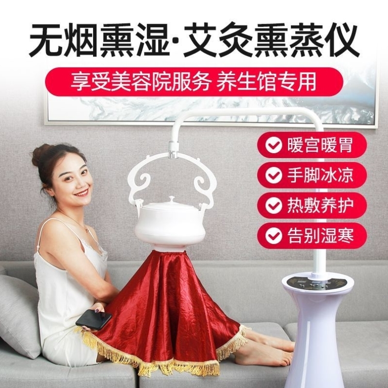 艾灸热敷理疗仪全身家用控温加热无烟艾灸减肥瘦肚子去湿气美容院