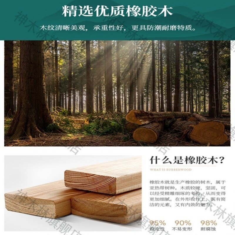 新中式紫檀色实木旋转小户型移动阳台茶桌家用茶台泡茶桌椅一体茶
