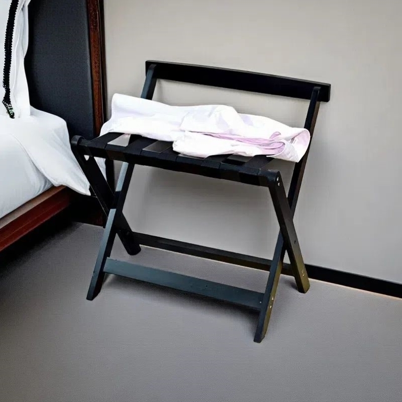 酒店行李置物架卧室床边晚上睡觉衣服临时放置折叠收纳旅行箱包架