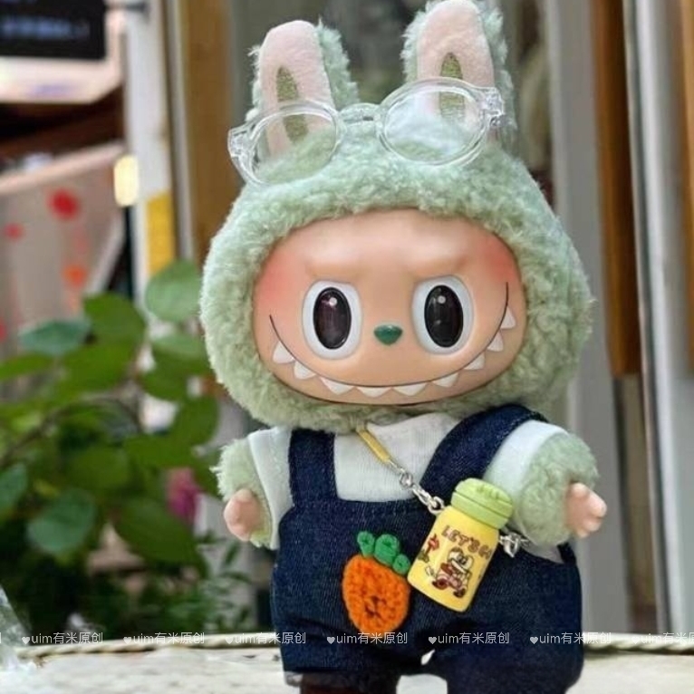 拉布布labub娃衣盲盒1/2/3代通用