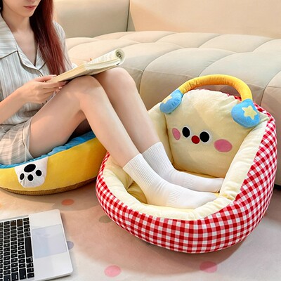 懒人沙发单人卡通沙发客厅女生可爱卧室2025新款榻榻米地上窝窝椅