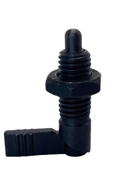 粗牙螺纹把手型定位销PMXRB10旋钮柱塞L型弹簧柱塞分度销 PMXRM12