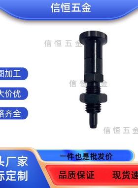 分度销细牙ZAG03/04/13/14/33/34/43/44标准平头锥型旋钮柱塞现货