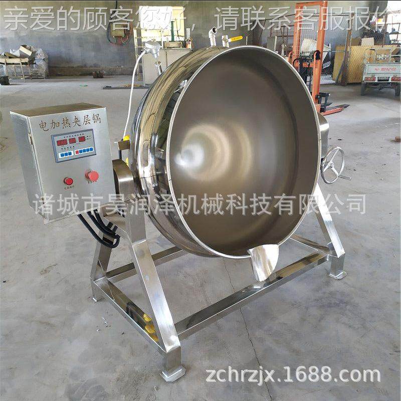 厂家定 大型做面粉炒制机 电热方式自控温 炒制jcg-400均匀 加面