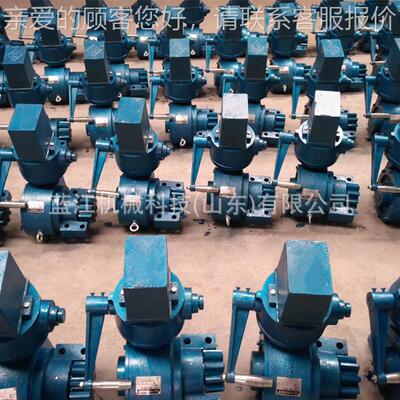 WS-ZYF3动涡轮速箱 手摇-蜗轮减速器 蒸WS-ZYF-3压减手釜用手摇减