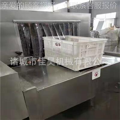 商用周转清机料 鸡洗蛋塑托盘清洗设备SZA全自动高筐压洗筐机机器