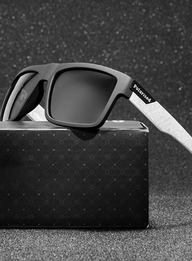 NINJONA偏光防晒方框太阳镜