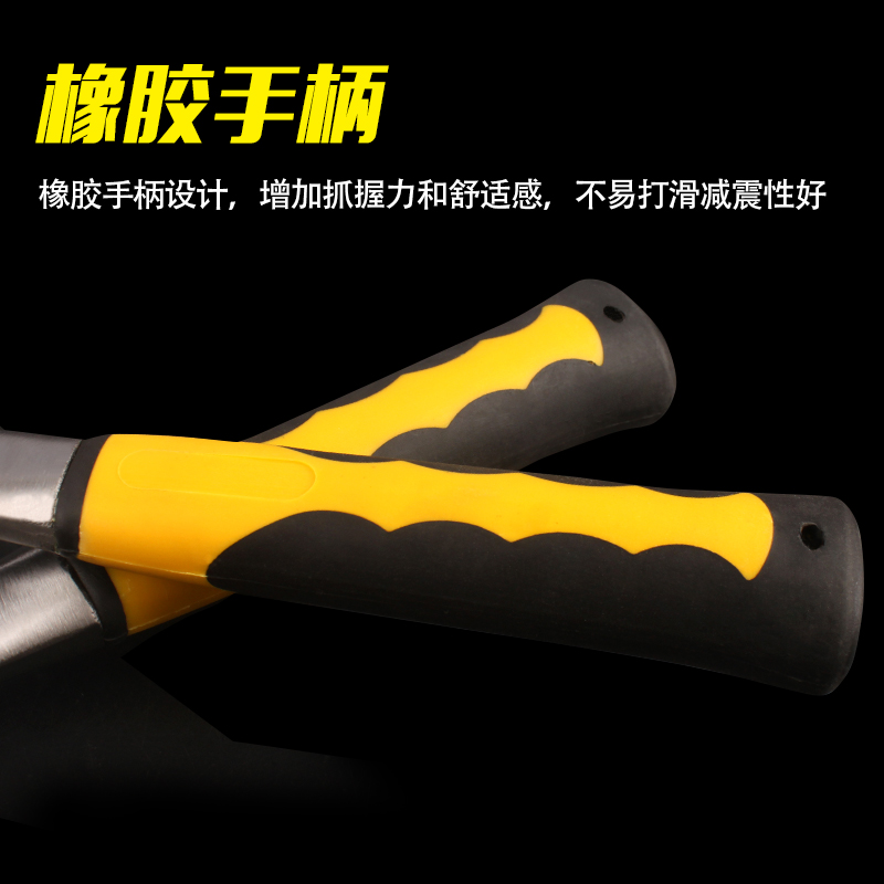 工程用大锤实心铁锤装修砸墙榔头工具一体八角锤方头手锤重型锤子