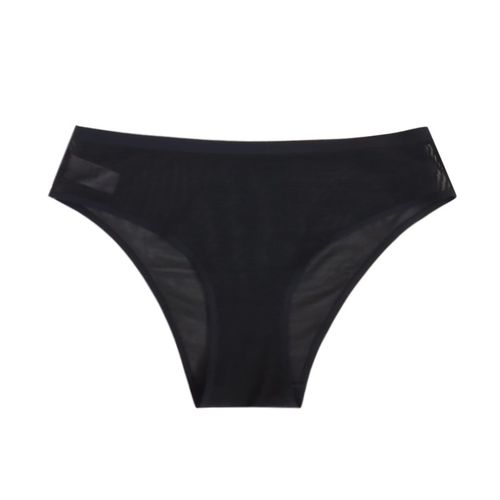 重璞超薄内裤女中腰包臀性感网纱三角裤舒适透气打底裤裸肌