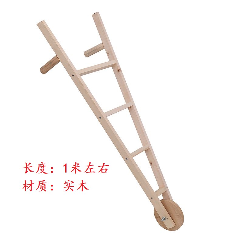 愚公移山儿童演出道具锄头铁锹小推车稻谷斧头镰刀扁担舞台表演出