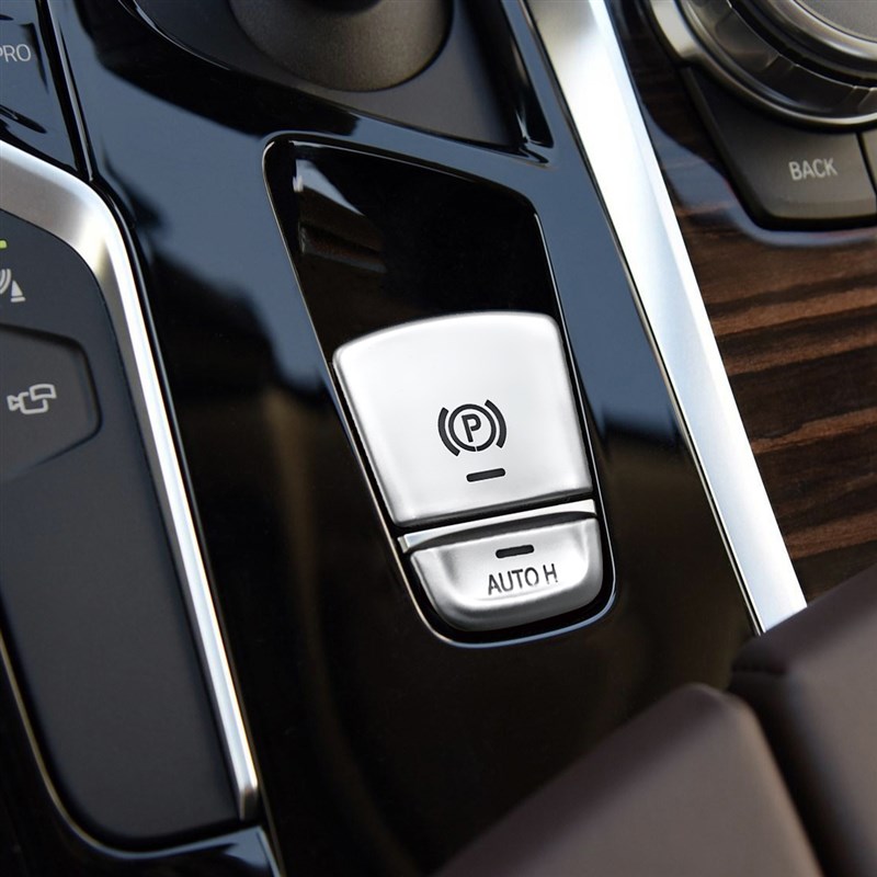 宝马新5系新X3X4电子手刹按键贴排挡面板新X3按键贴装饰内饰改装