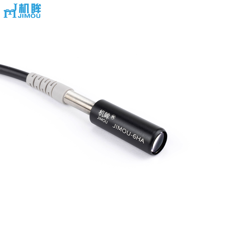 反射光纤聚焦镜镜头F-2HA/3HA/F-2/D6100平行出光镜配光纤传感器