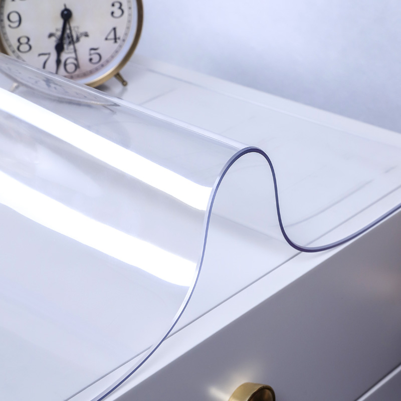 透明PVC床头柜垫子塑料桌布防水防尘防油防烫免洗方桌垫隔热耐磨