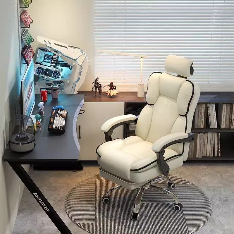 电脑椅家用舒适久坐n办公座椅女生宿舍靠背椅子主播升降电竞椅