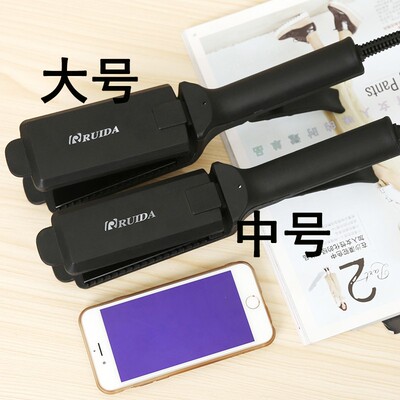发廊理发店专用拉直板o不伤发玉米烫蓬松电夹板直发器拉头发离子