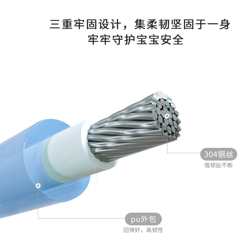 宝宝防丢失c背包儿童防走失带牵引绳书包遛娃神器安全绳小孩防丢