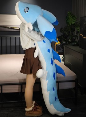 疾旋鼬抱枕幻兽帕鲁玩偶公仔毛绒玩具床J上抱着睡觉专用女孩布娃