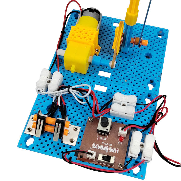 新款电动升旗台 学生SqTEM创客科学实验技小制作手工科普模型材料