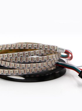 WS2812B幻彩灯带3535灯珠窄版14C4灯 LED全彩5V流水跑马单点单控