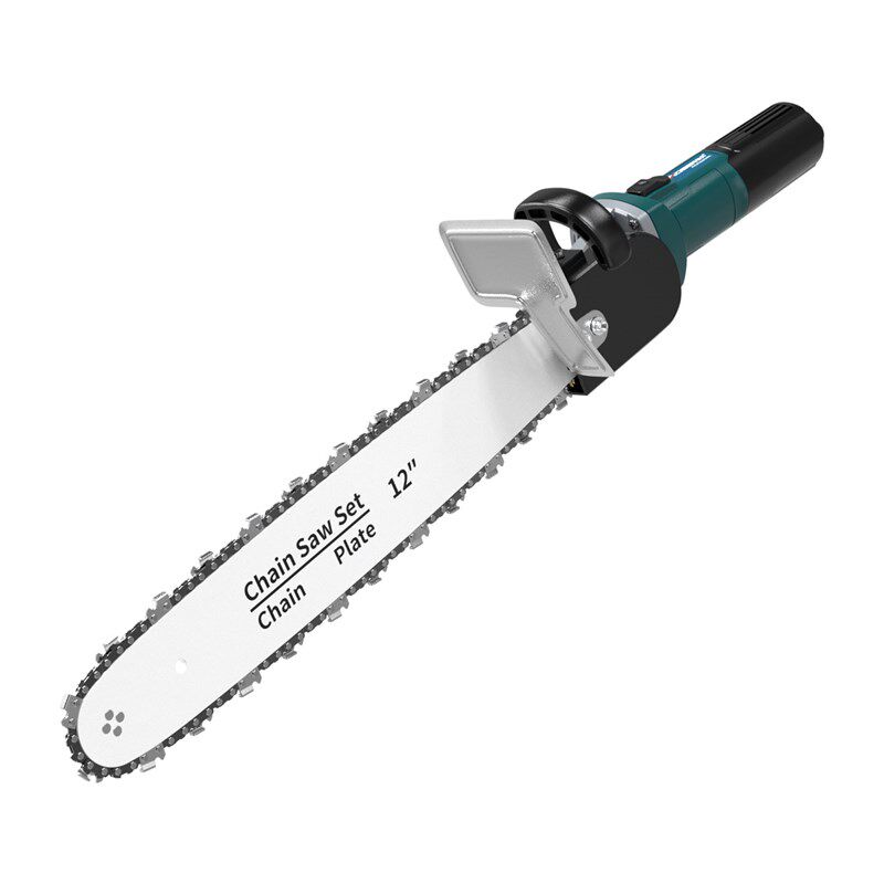 角磨机改装电链锯家用锯柴锯树z伐木免安装木材切割工具小型手电