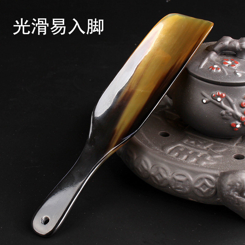 牛角鞋拔子穿鞋器鞋把p子懒人穿鞋鞋抽家用鞋扒短鞋拔提鞋器鞋溜