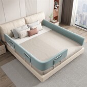 床上护栏围档软包j婴儿防摔撞宝宝安全儿童掉床单边一面加高免打