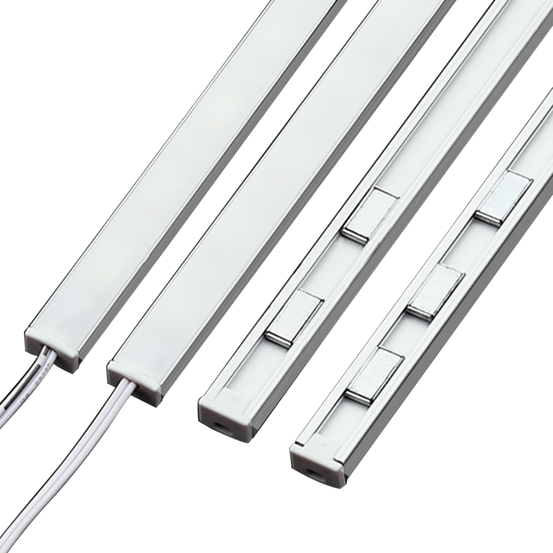 LED磁吸硬灯条橱柜灯12V/24BV展示柜衣柜货架明装线条灯高亮铝灯