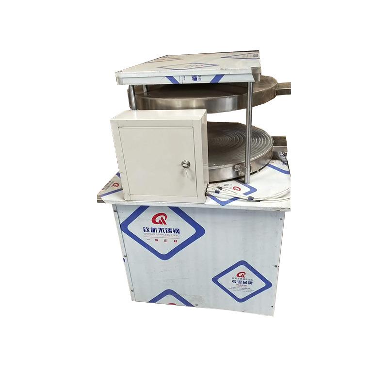 全自动新型商用烙饼机仿手工烙饼机液压气压两用不锈钢材料