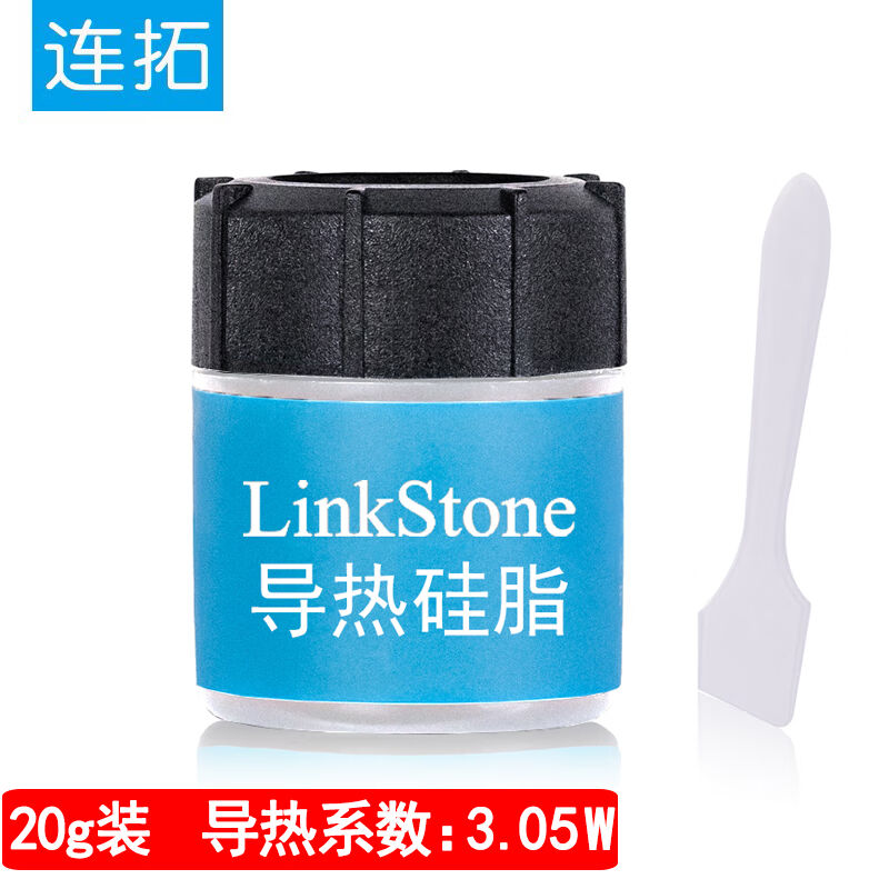 连拓导热矽脂cpul散热矽脂导w热膏桌上型电脑笔记本显卡散热矽胶