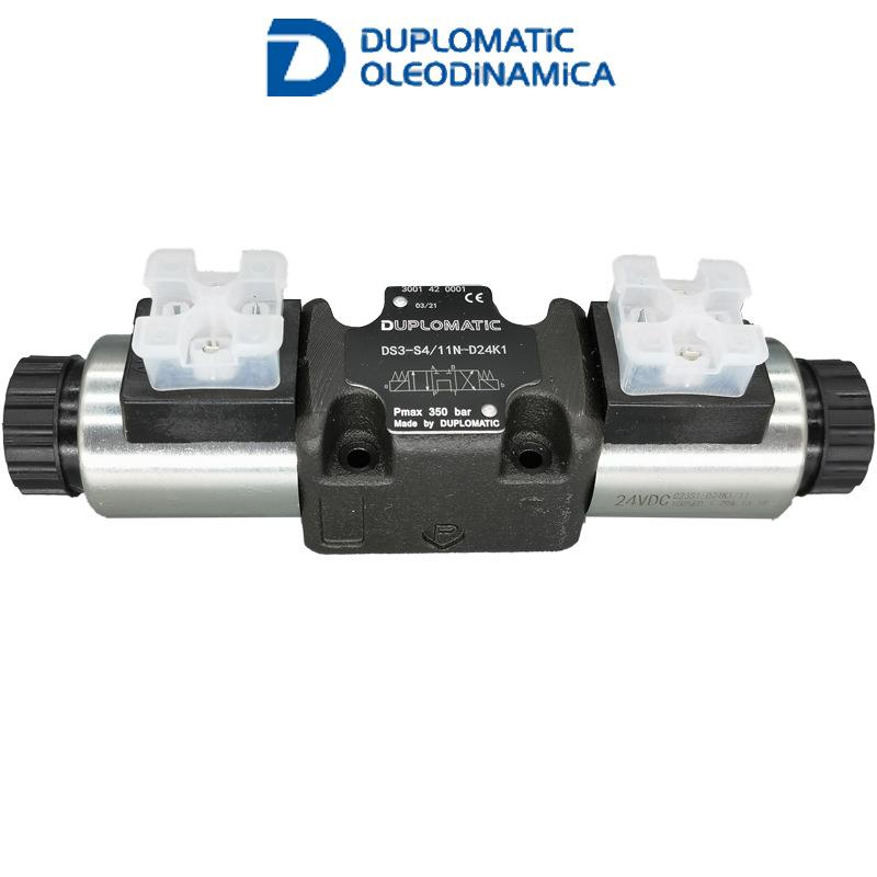 迪普马液压阀DS3-S4/11N-D24K1 S1 S2 S4 TA TB DUPLOMATIC电磁阀