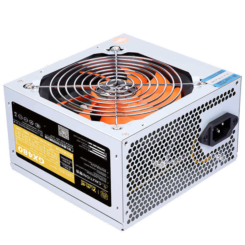 大水牛电源GX480电脑电源台式机电脑主机箱电源额定300W峰值400W