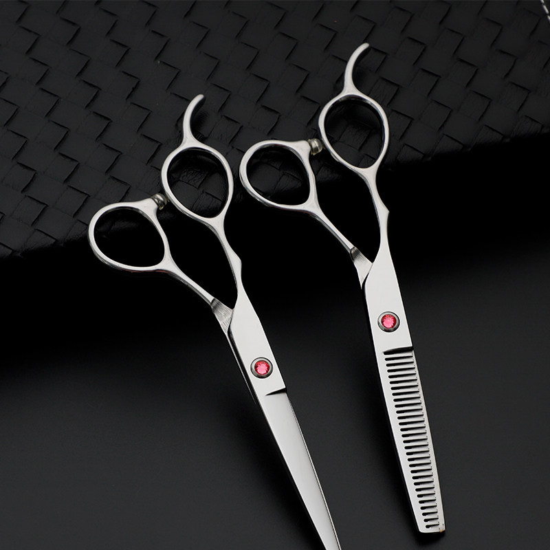 左手美发专用理发剪刀发廊发型师左撇子套装碎发打薄剪短牙剪平剪