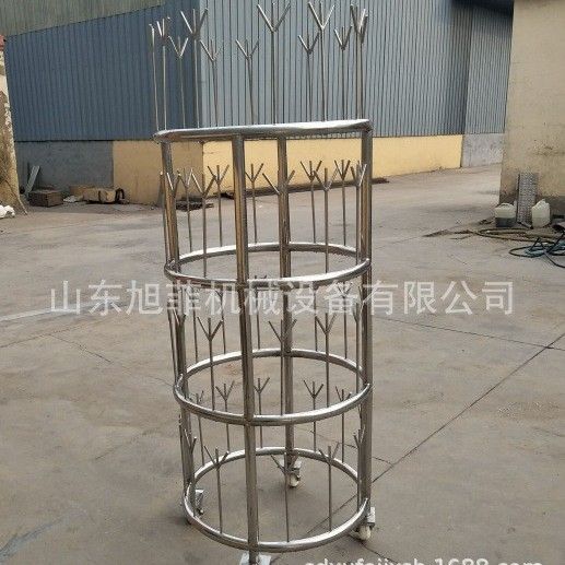 304不锈钢拖鞋架 圆形多层毛巾架 多功能
