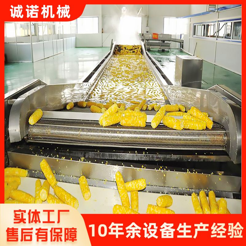商用不锈钢苹果桃子清洗机 果蔬气泡清洗机 秋葵预制菜加工设备