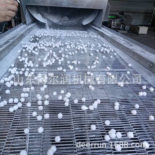 红豆滚筒上粉机 马蹄丁裹粉机 裹浆裹粉设备 易清洗拆卸 操作简单