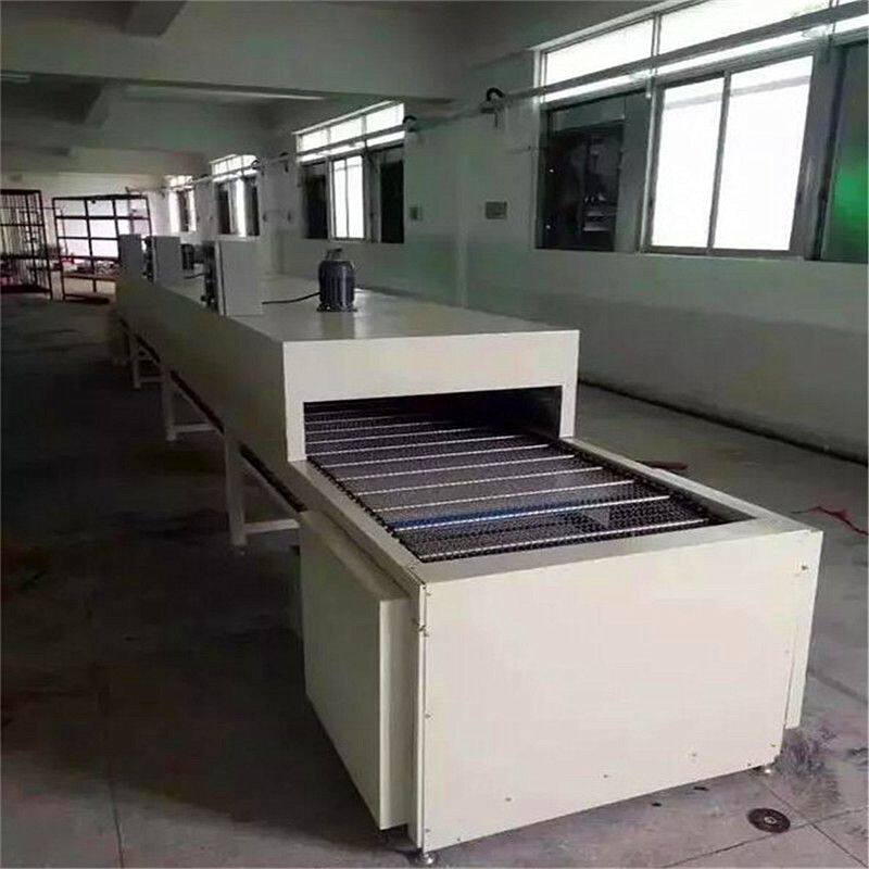 厂家加工网带流水线 铁佛龙网带线 工艺品高温不锈钢烤炉喷漆设备