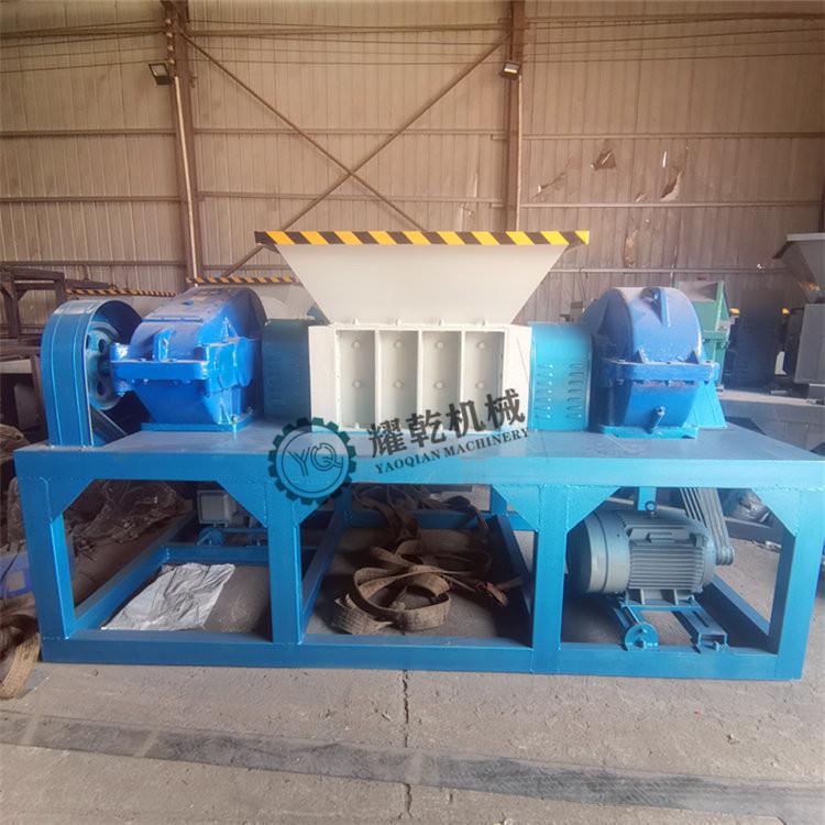 卧式废钢撕碎机 废旧金属铁屑粉碎机  铁皮双动力撕裂机厂家