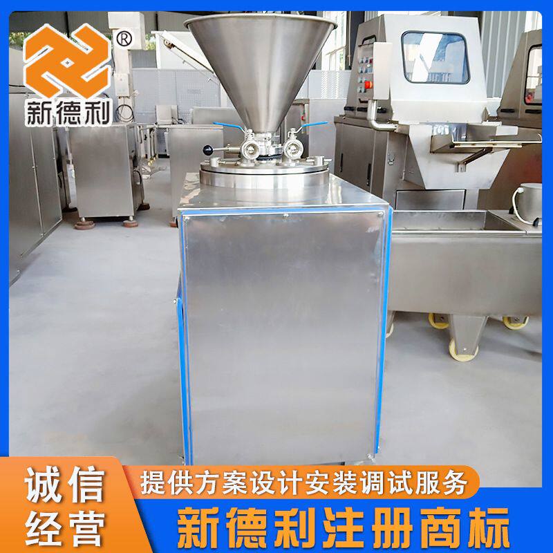 商用糯米肠液压灌肠机不锈钢火腿肠灌肠设备全自动肉肠加工机器