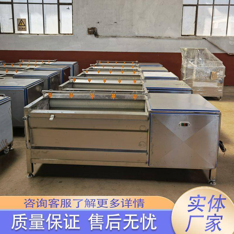 洋芋自动削皮机药材平行毛辊清洗去皮设备食品厂辣根毛辊脱皮机器