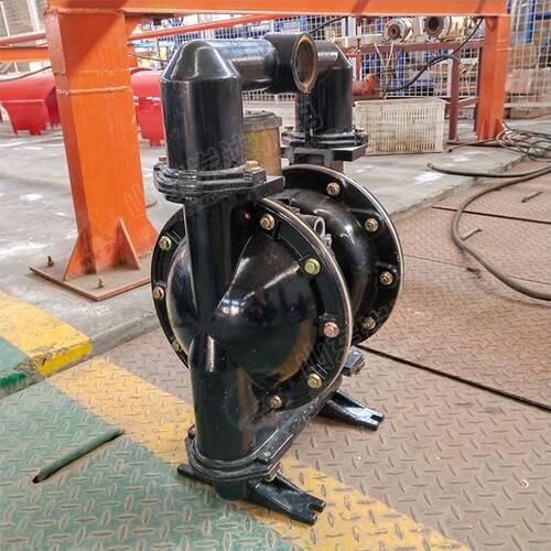 矿用BQG200/0.4气动隔膜泵铝合金材质坚固耐用自动隔膜泵