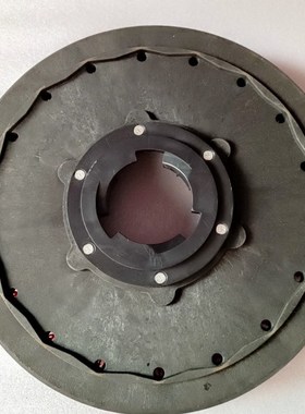 洁霸白云175154钢丝洗地刷17寸磨料丝混合钢丝刷洗地机仿古刷保洁