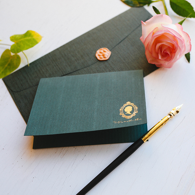 复古唯美浪漫信纸情书信笺清新文艺小众古典纹理圣诞信纸信封套装