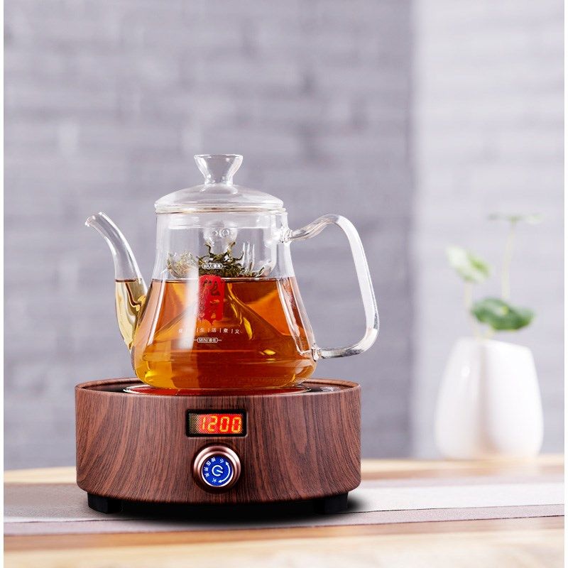 诺洁仕迷你煮茶器小型电陶炉功夫茶炉电磁炉泡茶玻璃烧水壶家用