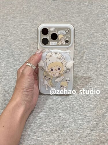 U2 磁吸野有上秋拼贴适用于苹果17promax手机壳iphone16pro保护套15p